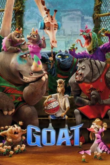 ملصق فيلم GOAT للرسوم المتحركة الرياضية