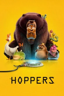ملصق فيلم الرسوم المتحركة Hoppers في قسم أفلام الأطفال